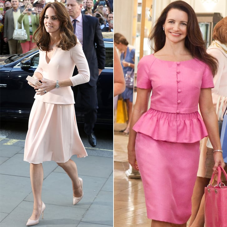 And They Looked Lovely in Pink Peplum | Kate Middleton Charlotte York ...