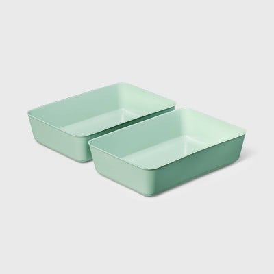 Brightroom 2pk Large Storage Trays