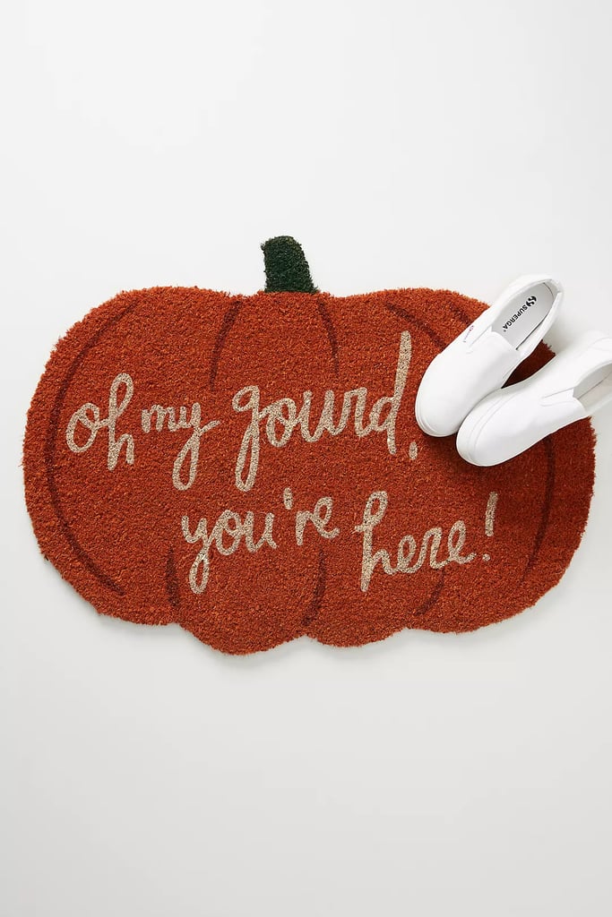 A Warm Welcome: Oh My Gourd Doormat