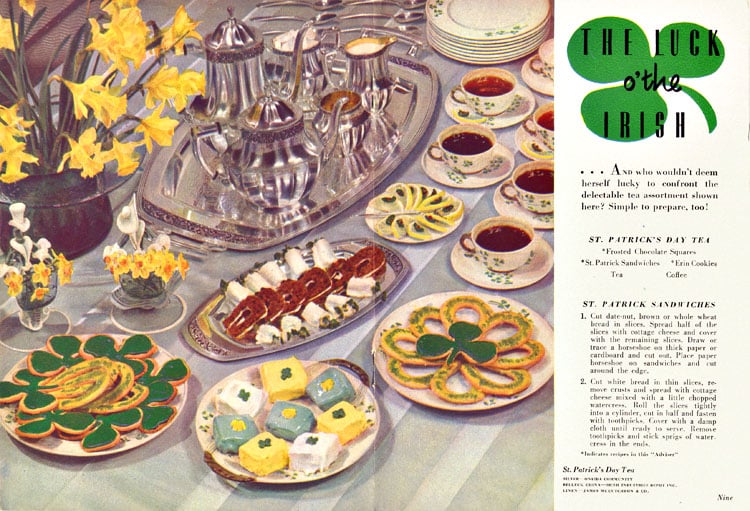There's just something about the food in vintage ads that looks so . . . not edible.