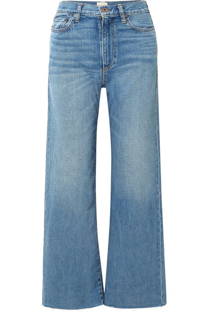 Simon Miller Kasson Mid-Rise Wide-Leg Jeans | How to Wear Jeans With ...