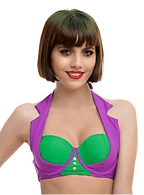 DC Comics The Joker Swim Top