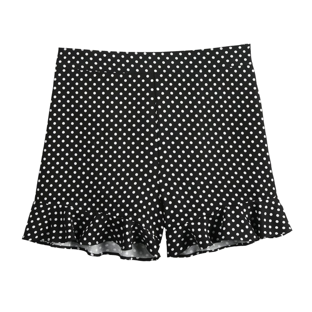 POPSUGAR Ruffle Hem Shorts