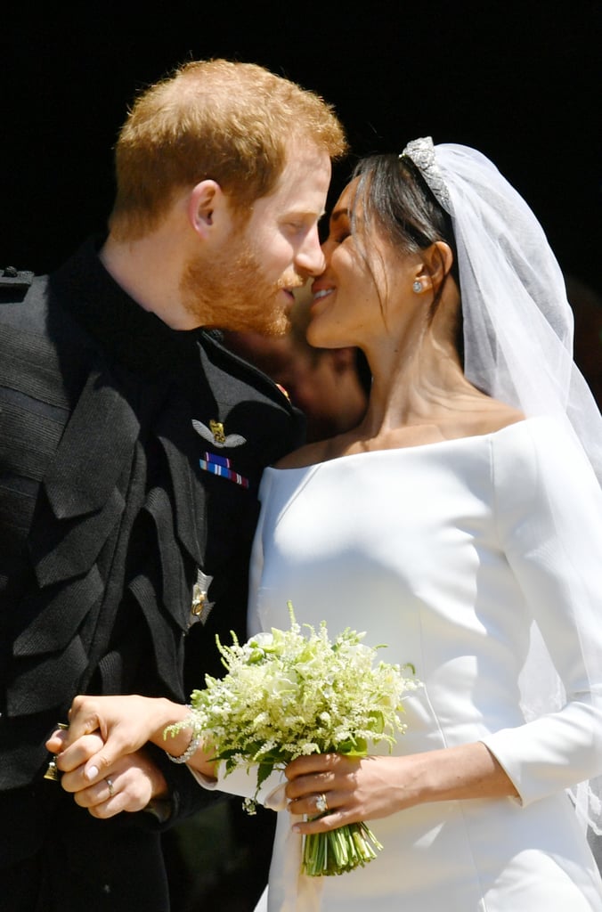 Prince Harry and Meghan Markle First Kiss Pictures
