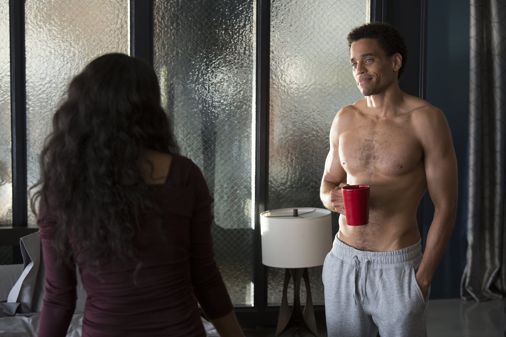 michael ealy shirtless