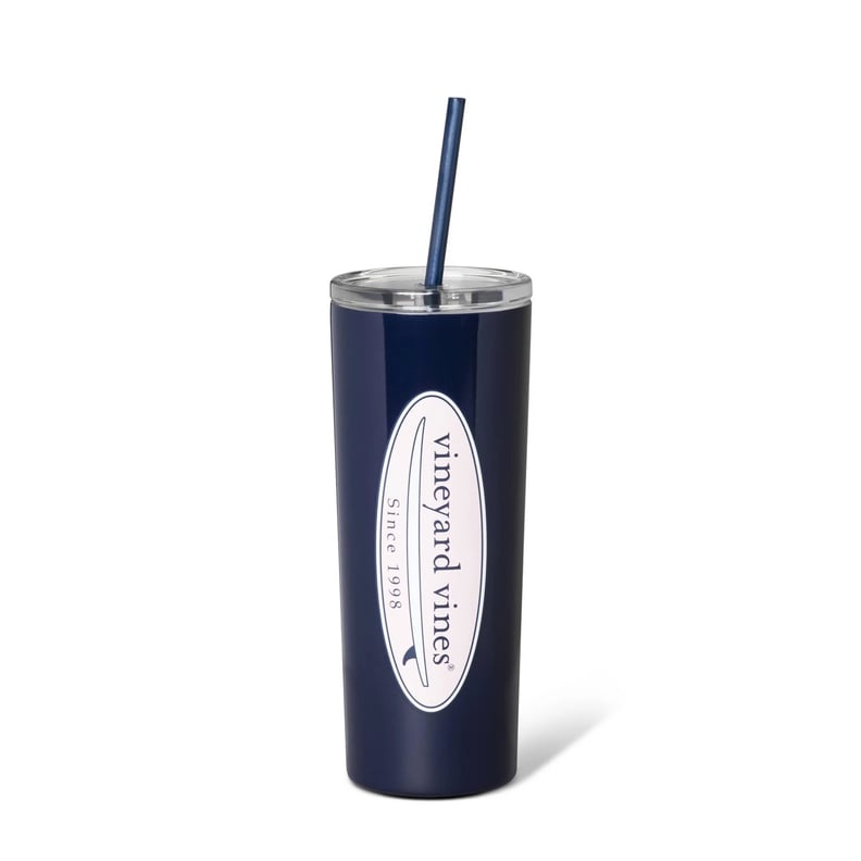 Logo Lidded Portable Drinkware