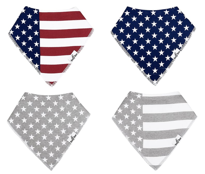 Stars and Stripes Bandana Bibs