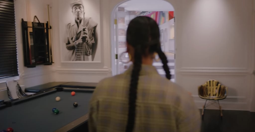 Alicia Even Has a Billiards Room Lined With Beautiful Black-and-White Portraits