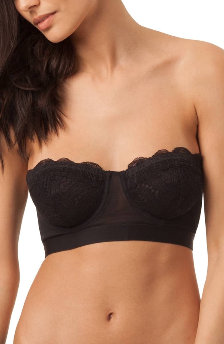 The Lace Strapless Bra