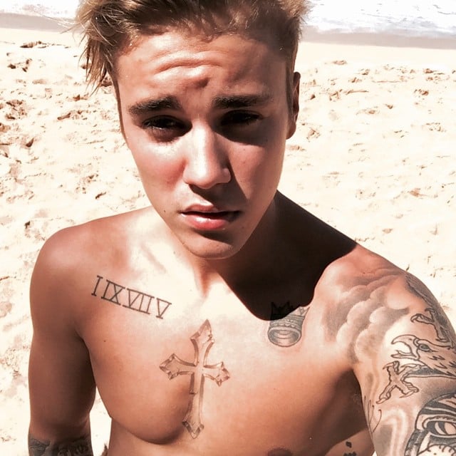 Justin Bieber Sexiest Instagram Selfies