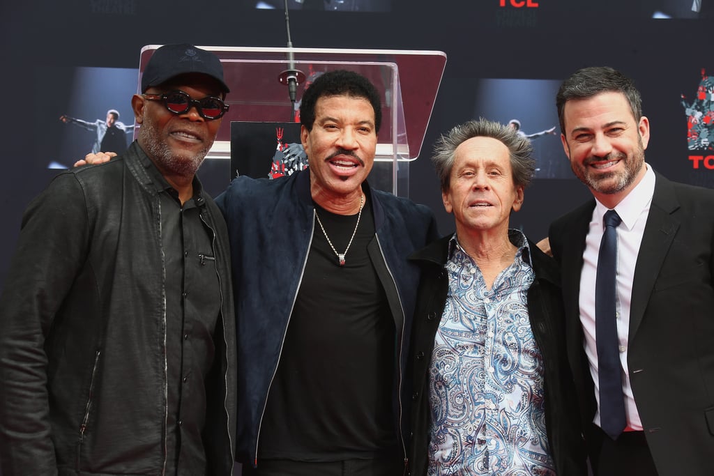 Lionel Richie and His Family at Hand and Footprint Ceremony