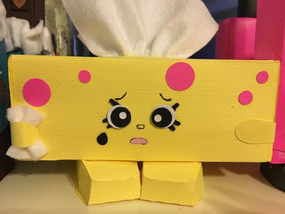 Shopkins paper pop-up decor