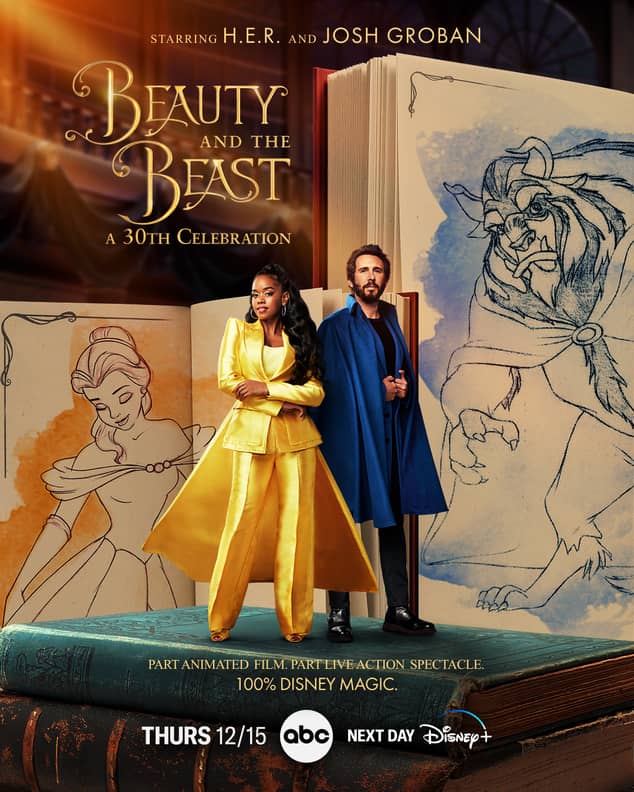 Beautifully Cool New Banner for Disney's BEAUTY AND THE BEAST Combines All  the Characters and Settings — GeekTyrant