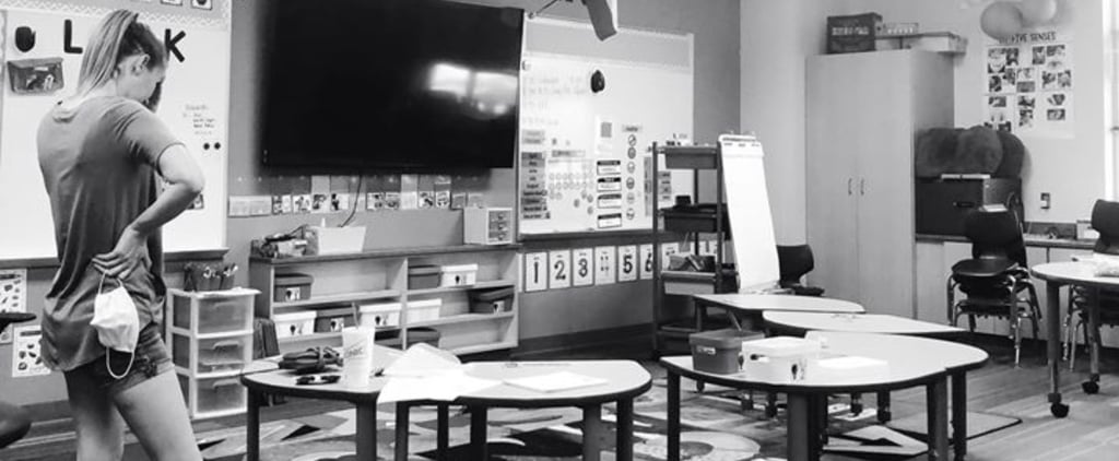 Teacher's Emotional Photo From Cleaning Up Her Classroom
