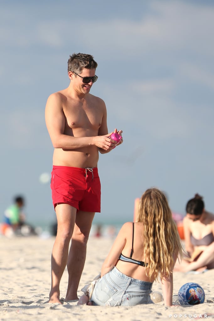 Neil Patrick Harris Shirtless On The Beach In Miami 2016 Popsugar 5339