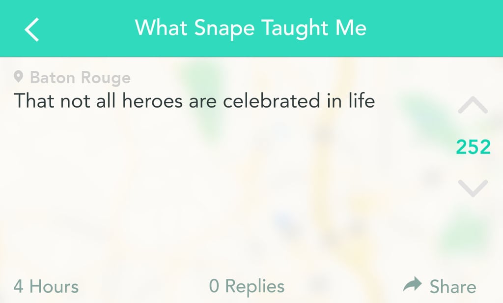 Recognition doesn't always come easy.
