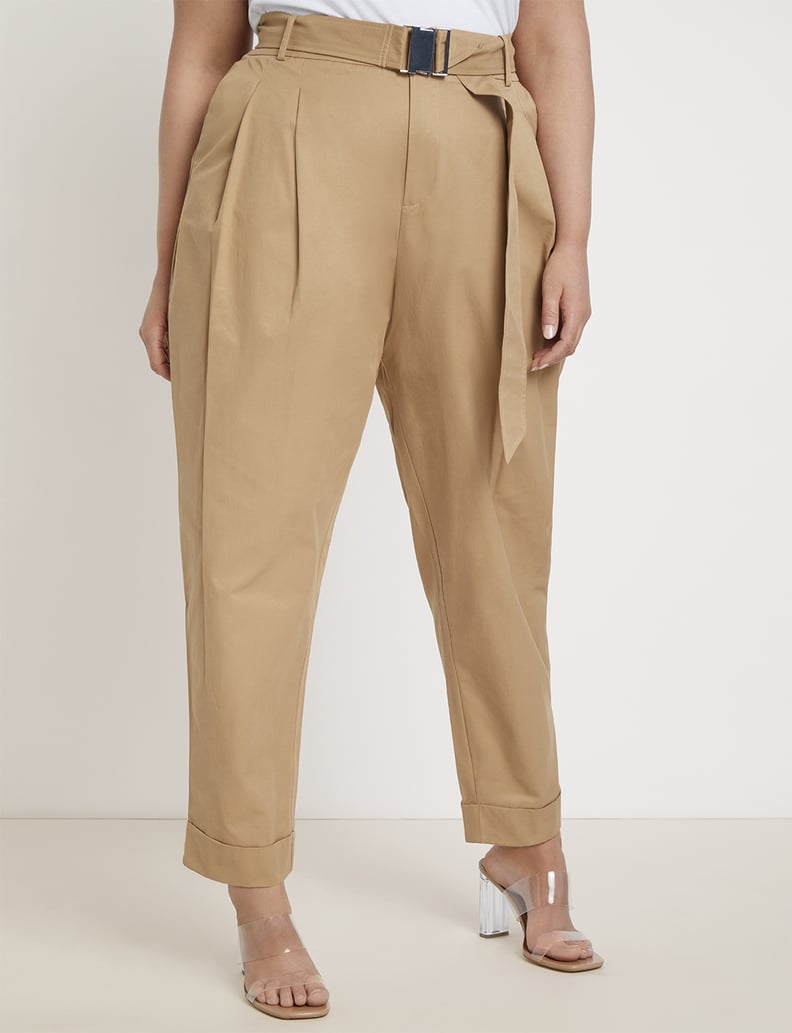 Priscilla Ono x ELOQUII Belted Banana Pant