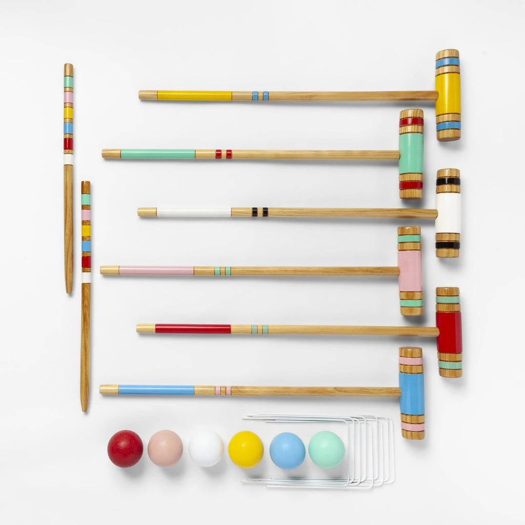 Lawn Sports Croquet Set Variegated Stripe Target New Sun Squad Summer