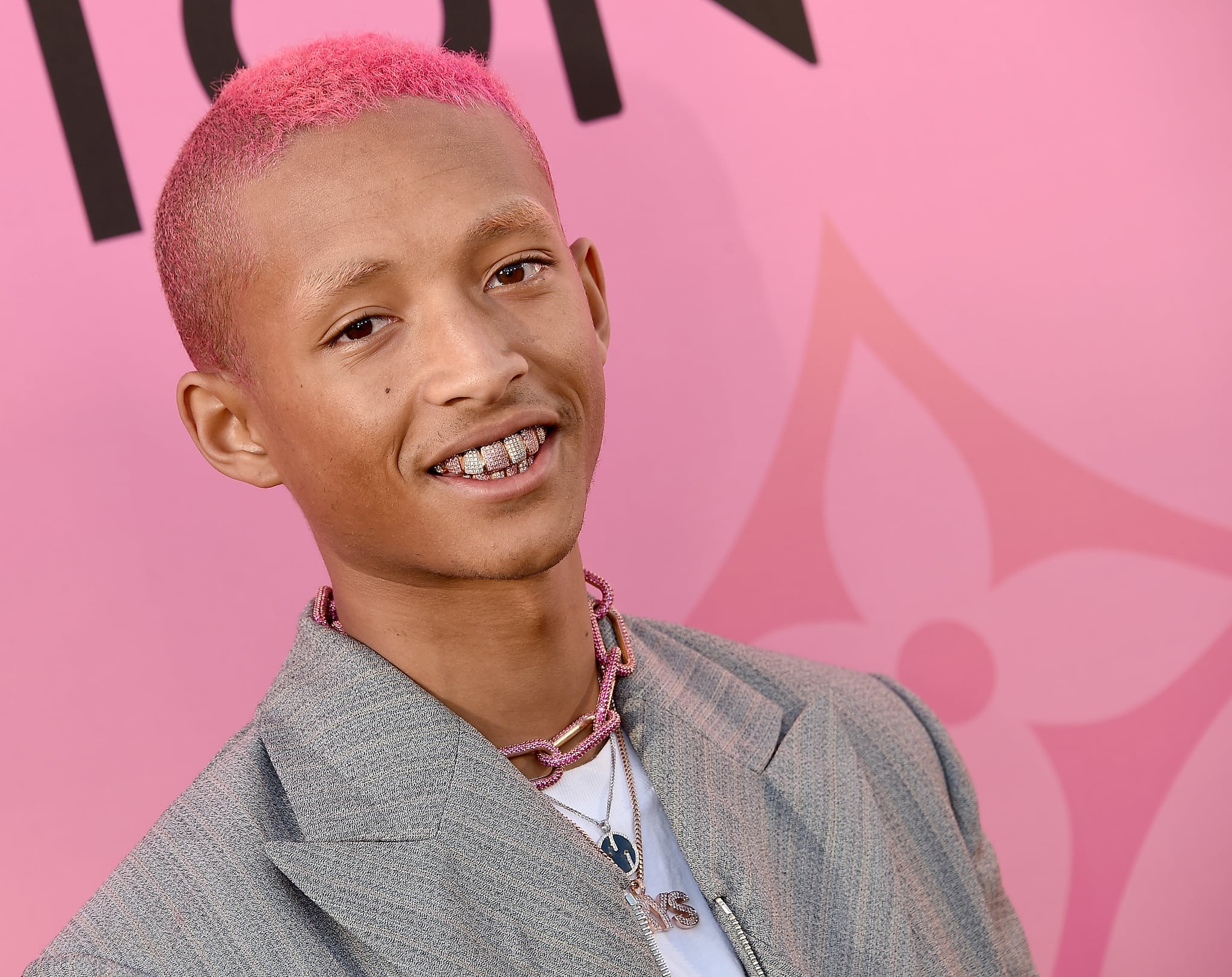 Jaden Smith With Bleached Eyebrows in 2019. 