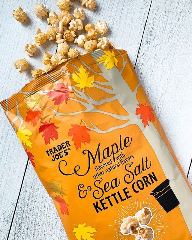 trader joe's maple sea salt popcorn