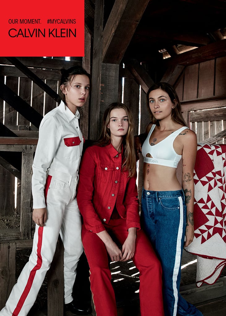 Millie Bobby Brown Calvin Klein Jeans Campaign Spring 2018