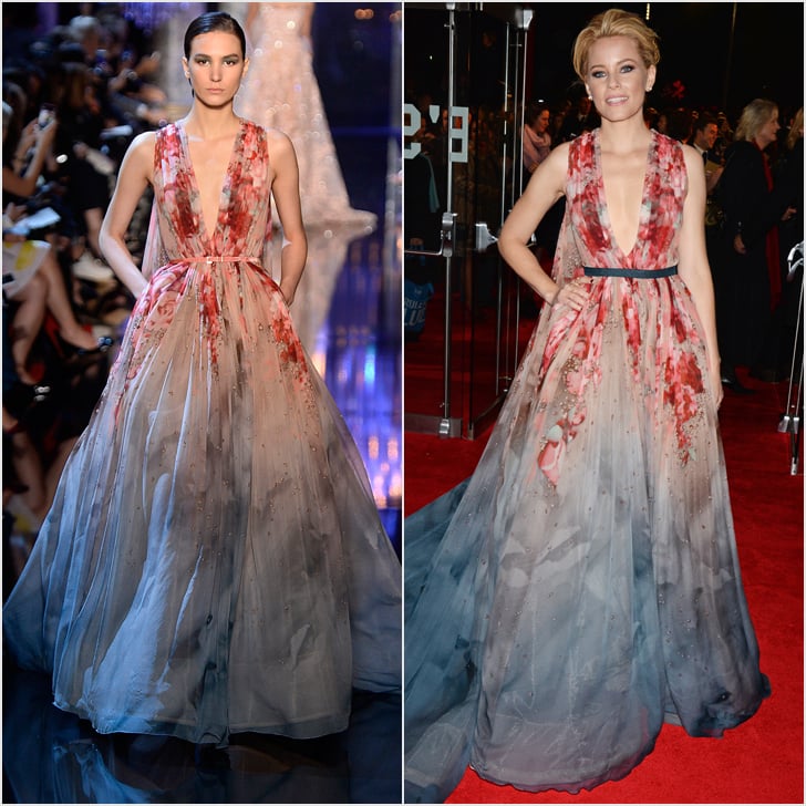 Elizabeth Banks's Elie Saab Fall '14 Paris Haute Couture Gown