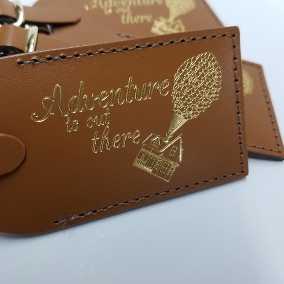 "Adventure Is Out There" Disney Luggage Tag