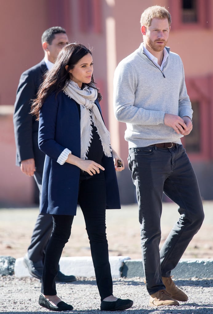 Prince Harry Meghan Markle Visit School on Morocco Tour 2019