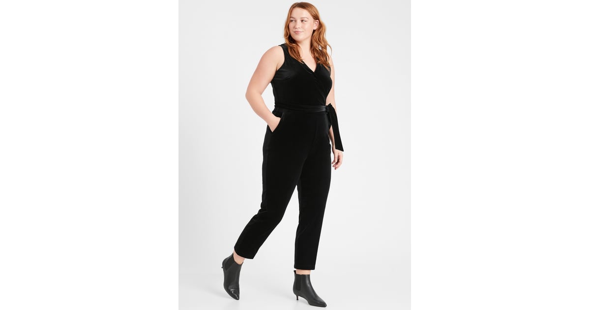 Banana republic clearance velvet jumpsuit