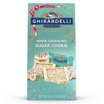 Ghirardelli White Chocolate Sugar Cookie Squares