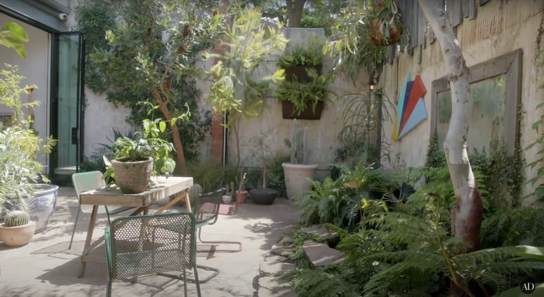 Troye Sivan's Courtyard Garden