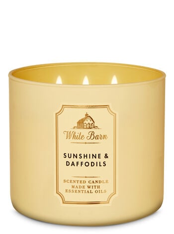 Sunshine & Daffodils 3-Wick Candle