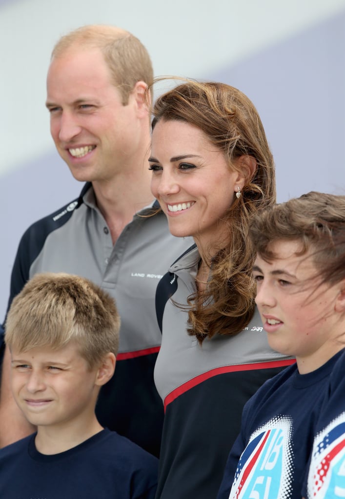 Kate Middleton Wearing Jeans and Heels