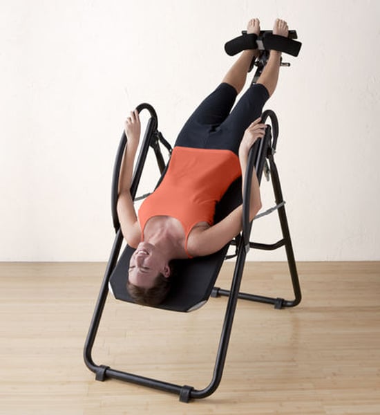 Inversion Table Hanging Up Foldable Fitness Back Therapy Pain Upside Down 