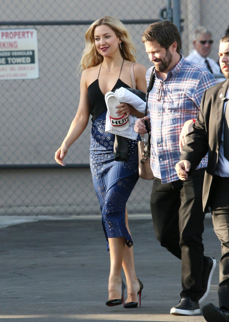 Kate Hudson at Jimmy Kimmel Live April 2016