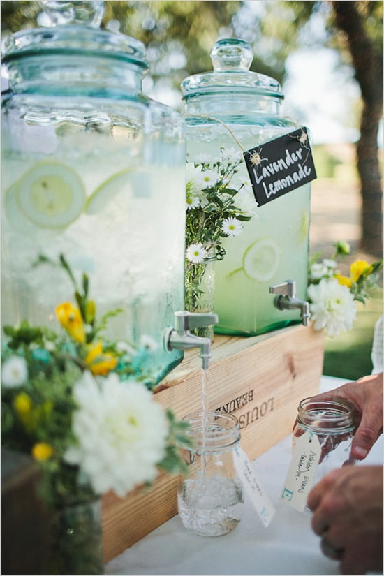 Classy Lemonade Station | Outdoor Drink Stations For Weddings ...