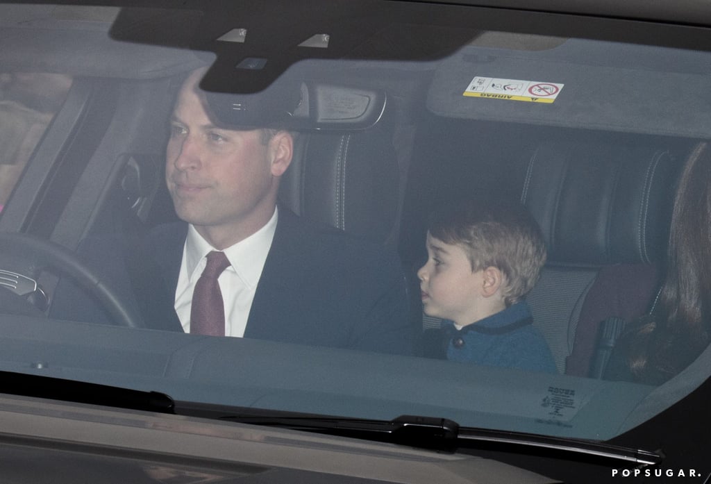 Princess Charlotte Going to Christmas Lunch December 2017