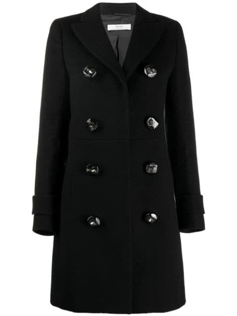 Prada Pre-Owned 1990's Decorative Buttons Coat