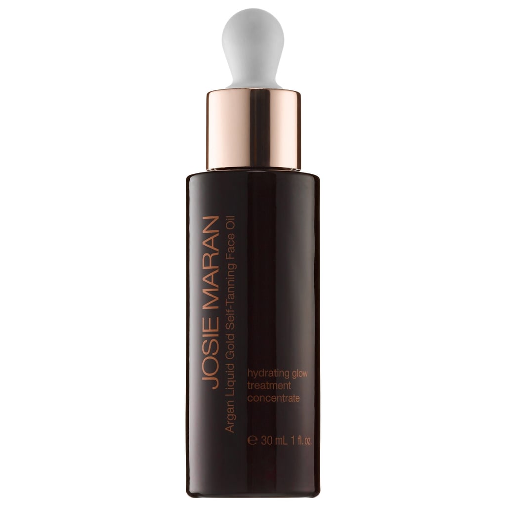 Josie Maran Argan Liquid Gold SelfTanning Face Oil Best SelfTanner For Pale Skin POPSUGAR