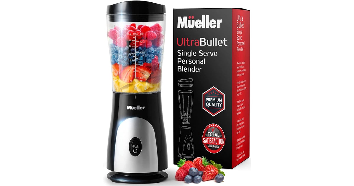 A SingleServe Blender Mueller Ultra Bullet Personal Blender Best