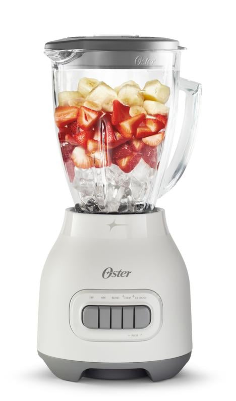 A Kitchen Gadget: Oster Easy-to-Clean Smoothie Blender With Dishwasher-Safe Glass Jar