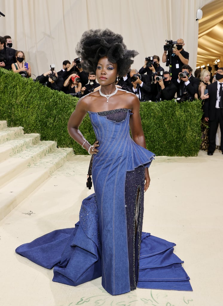 Lupita Nyong'o's Hair and Makeup at the 2021 Met Gala