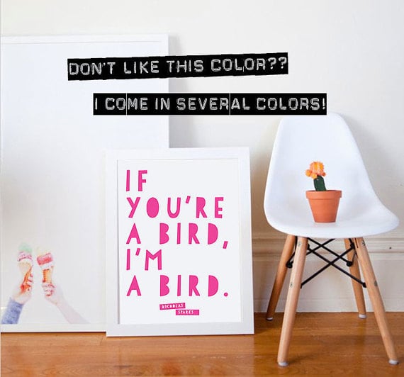 Nicholas Sparks quote art print