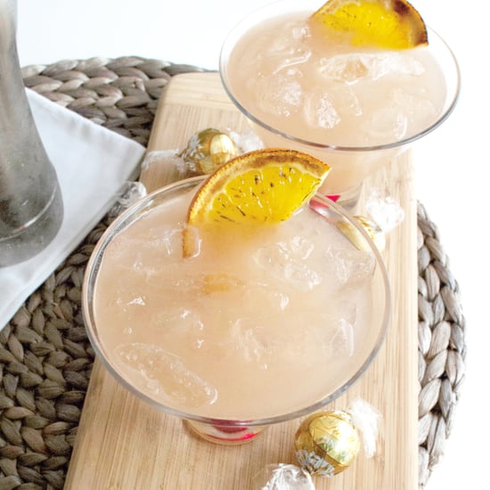 Sweet Orange Lotus Cocktail
