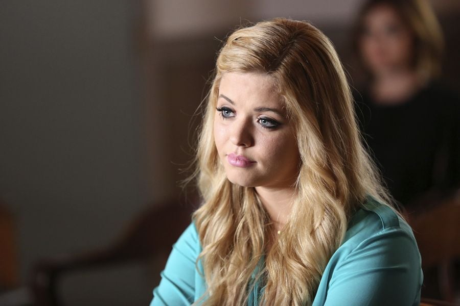 Sasha Pieterse as Alison.