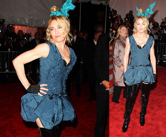 Photos of Madonna in Louis Vuitoon At 2009 Costume Institute Gala Photos of Madonna in Louis Vuitoon At 2009 Costume Institute Gala