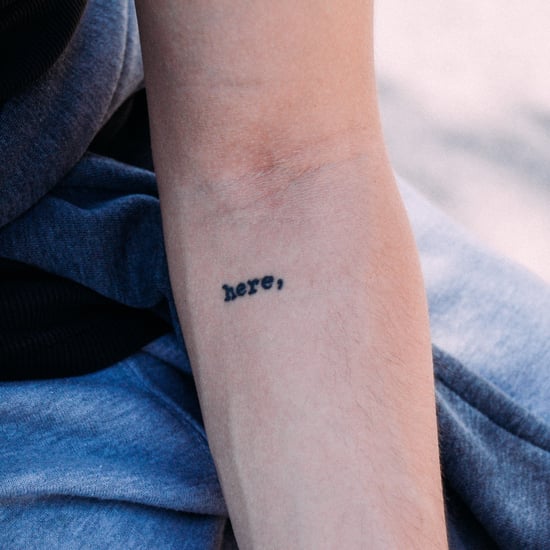 The Best 1 Word Tattoo Ideas And Inspiration Popsugar Smart Living