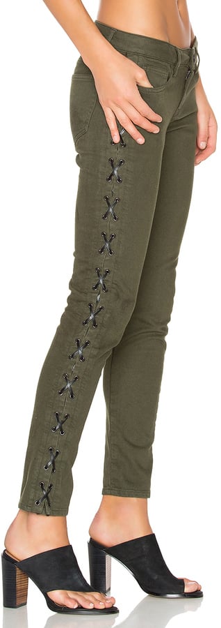 Crisscross lace-up details make the Etienne Marcel jeans ($209) extra special.