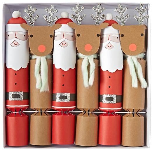 Santa and Reindeer Crackers