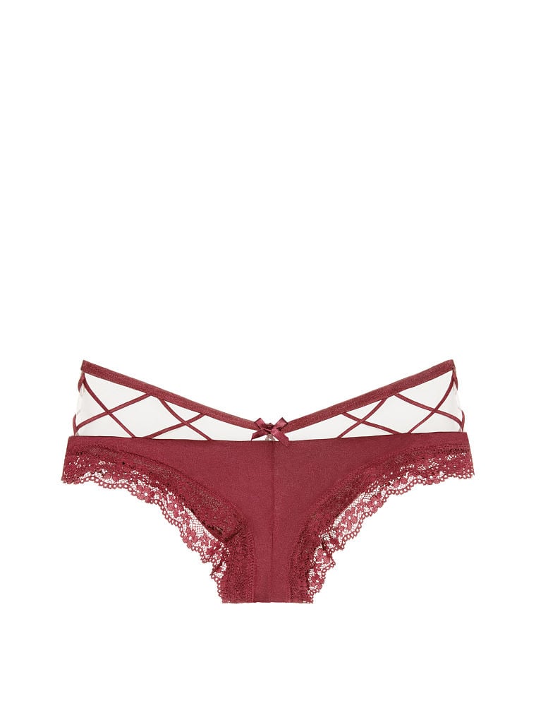 Victoria's Secret Very Sexy Lace Floral Cheeky Panty with Keyhole